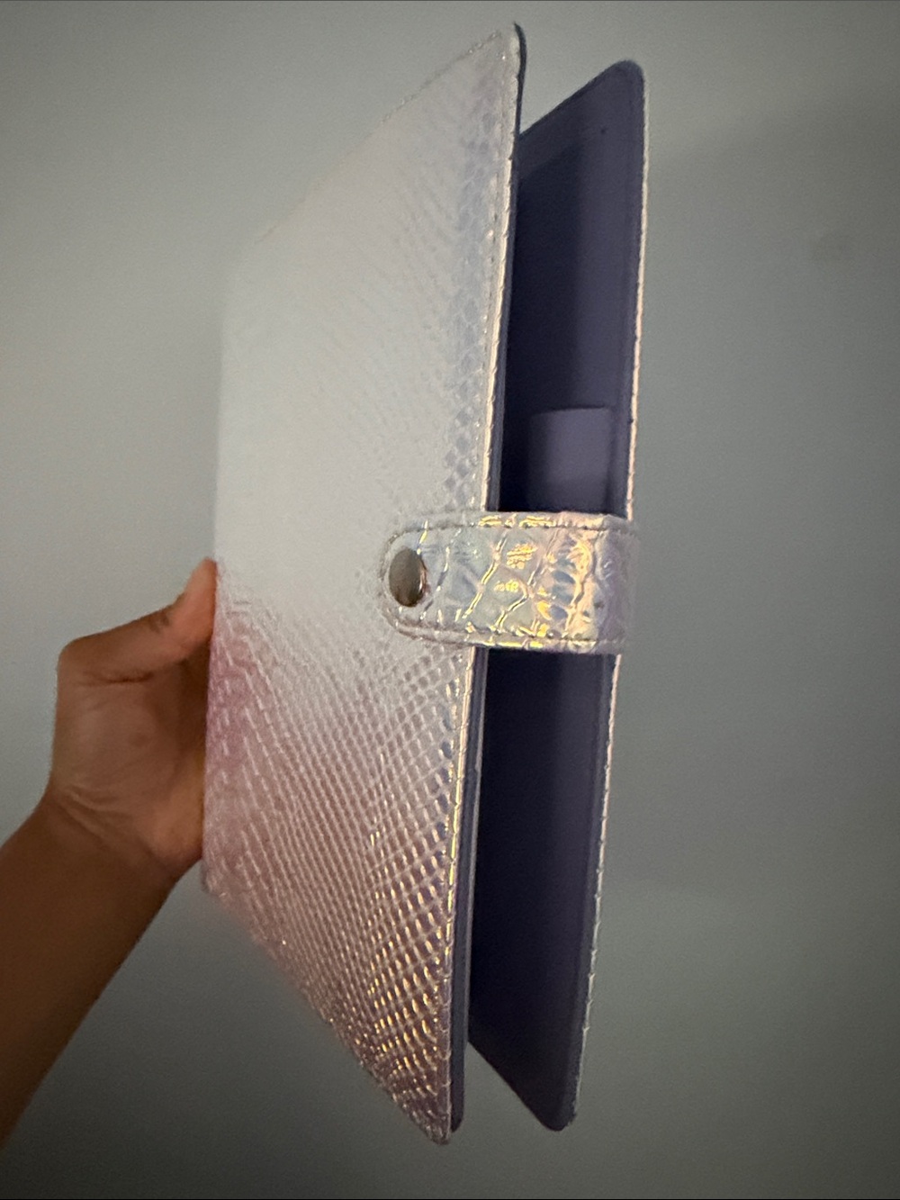 Iridescent Snake-Embossed Planner - Picture 6 of 10
